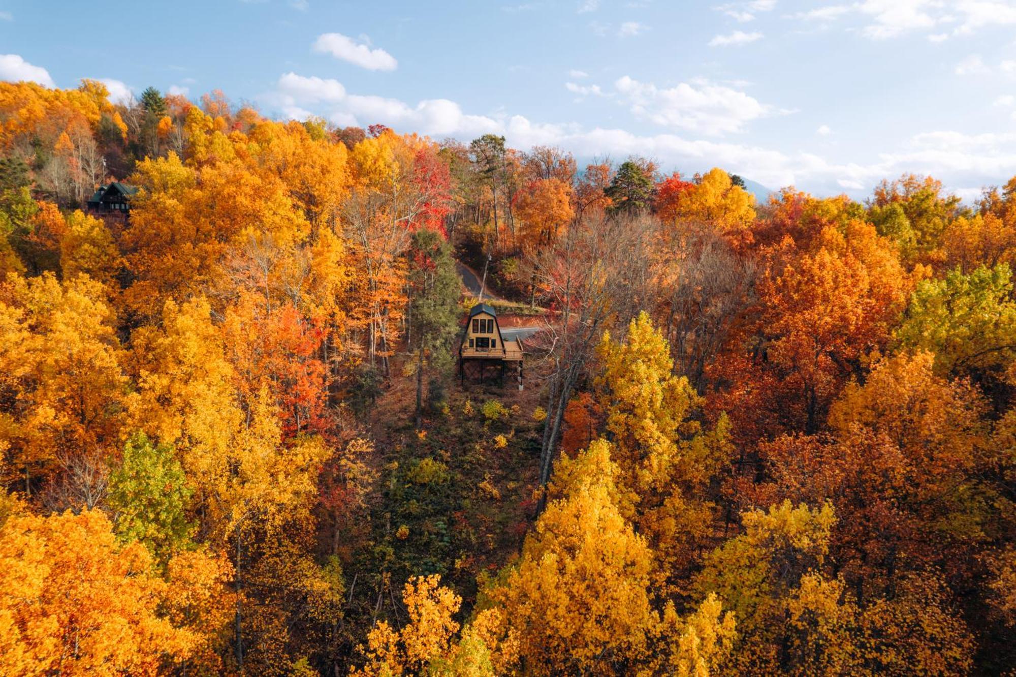 Vila Secluded Mtn View New! 10 Mins To Gatlinburg Or Park Exteriér fotografie